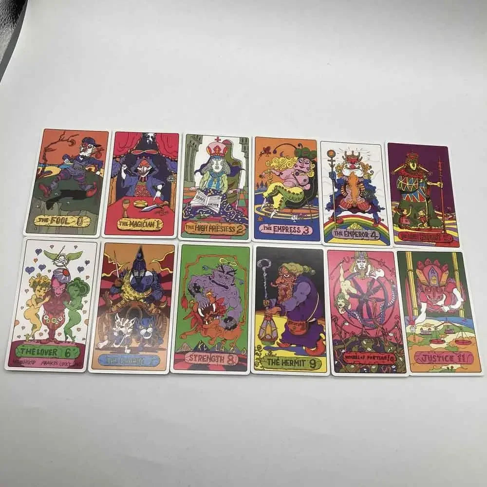 JoJo's Tarot & The Nine Gods Cards