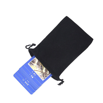 Black Bag Velvet Tarot Card Storage