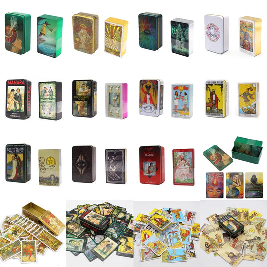 Tarot Cards with Tin Box
